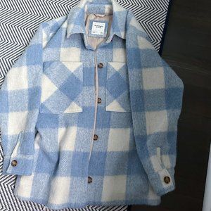 Abercrombie Cozy Shirt Jacket (Shacket) NEW NEVER WORN